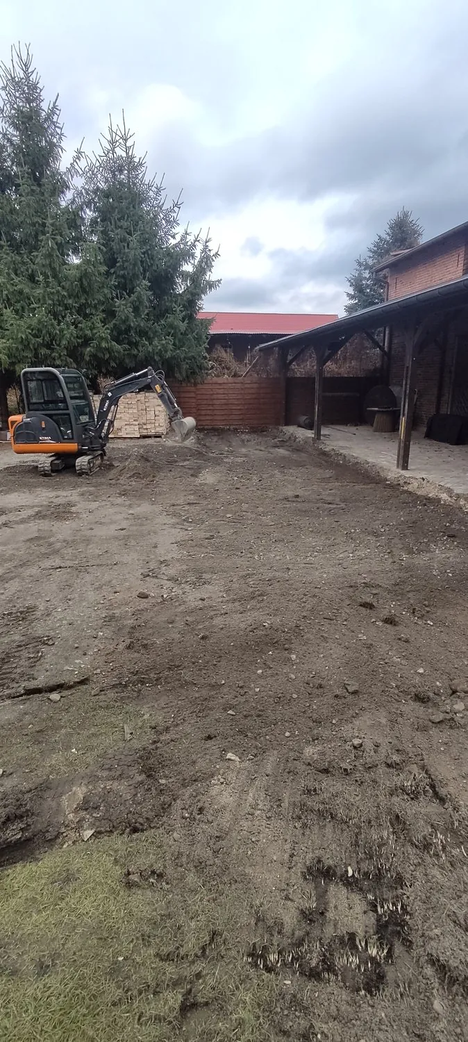 Teren uporządkowany po robotach